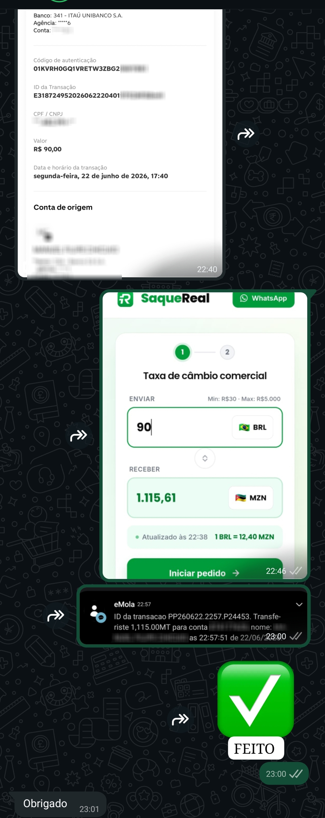 Comprovante R$ 90 — e-Mola